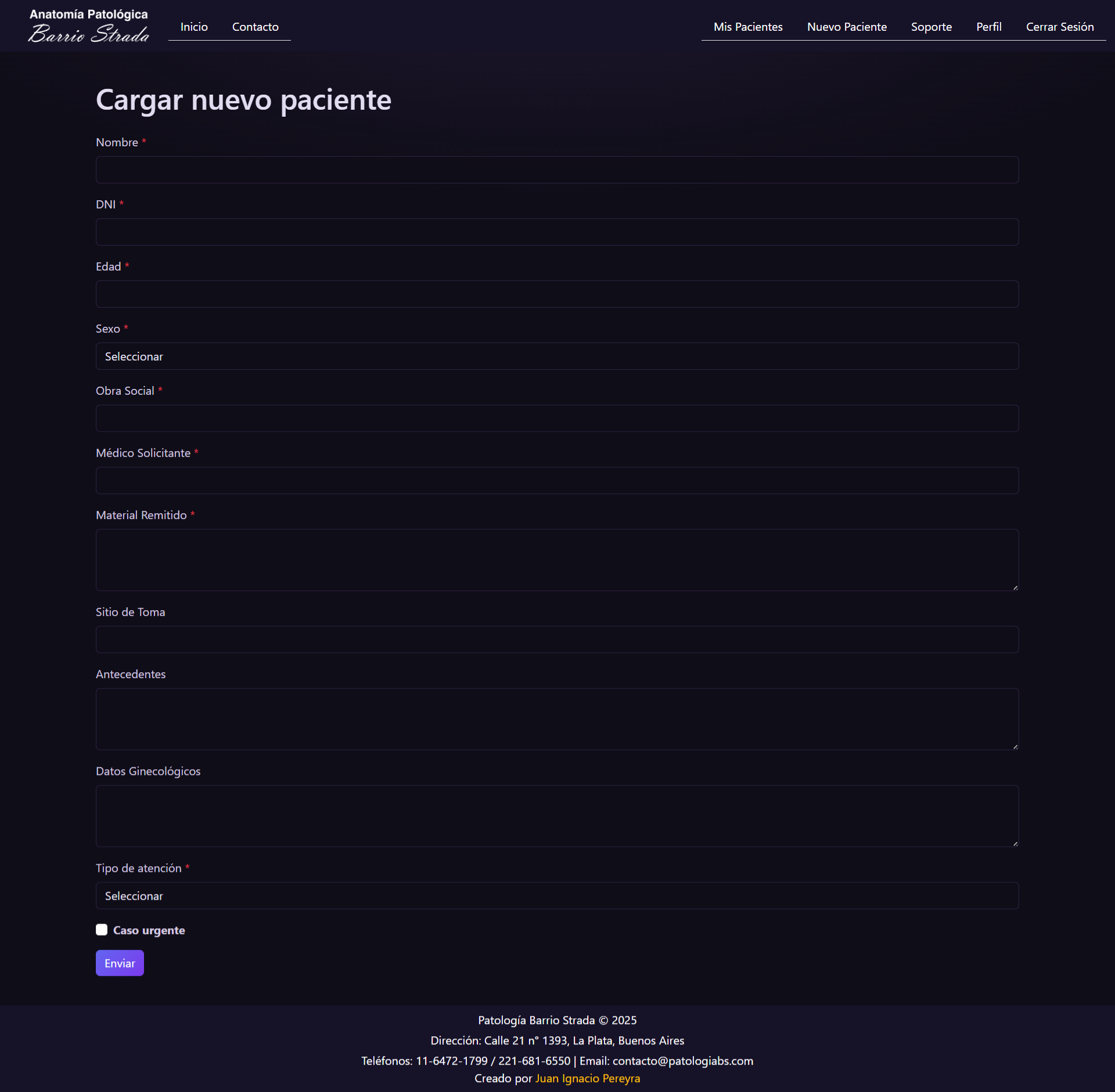 Imagen del proyecto Anatomía Patológica Barrio Strada