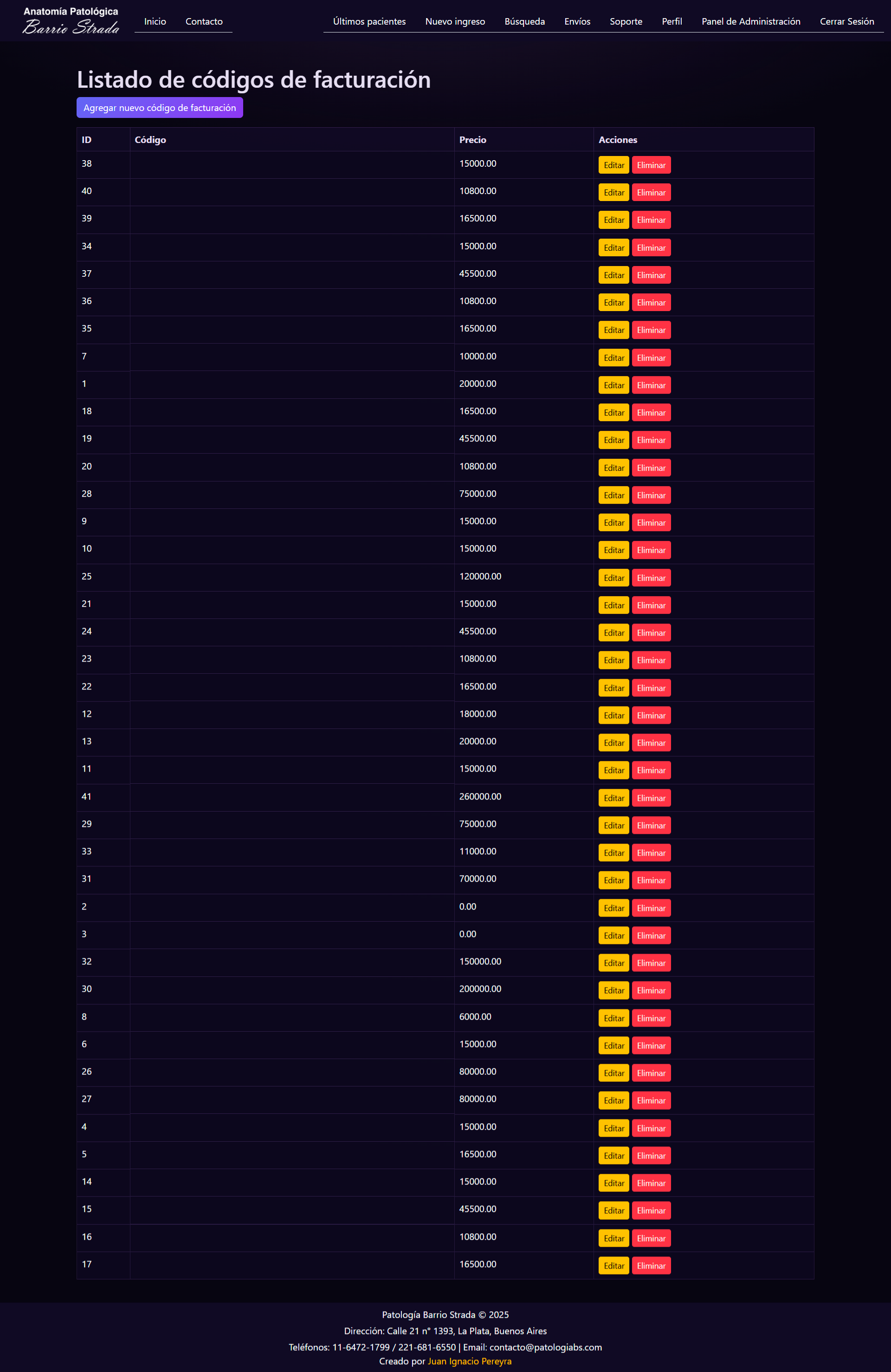 Imagen del proyecto Anatomía Patológica Barrio Strada