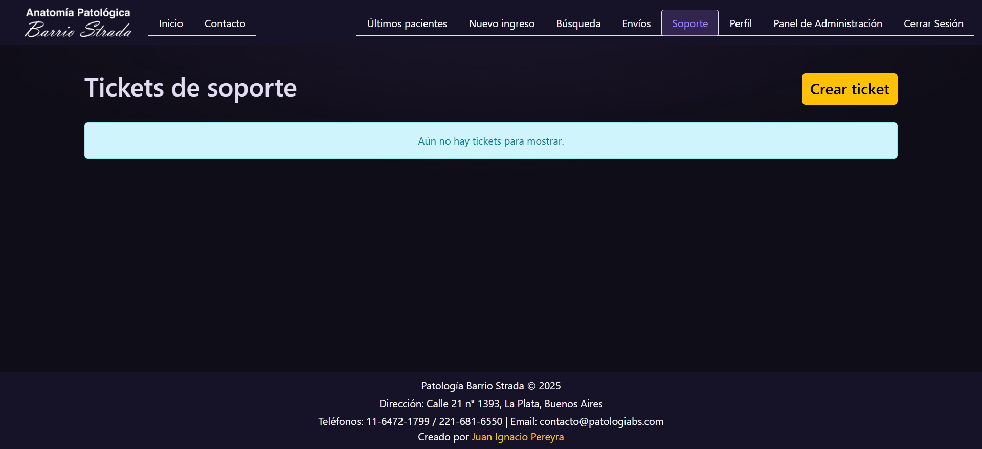 Imagen del proyecto Anatomía Patológica Barrio Strada