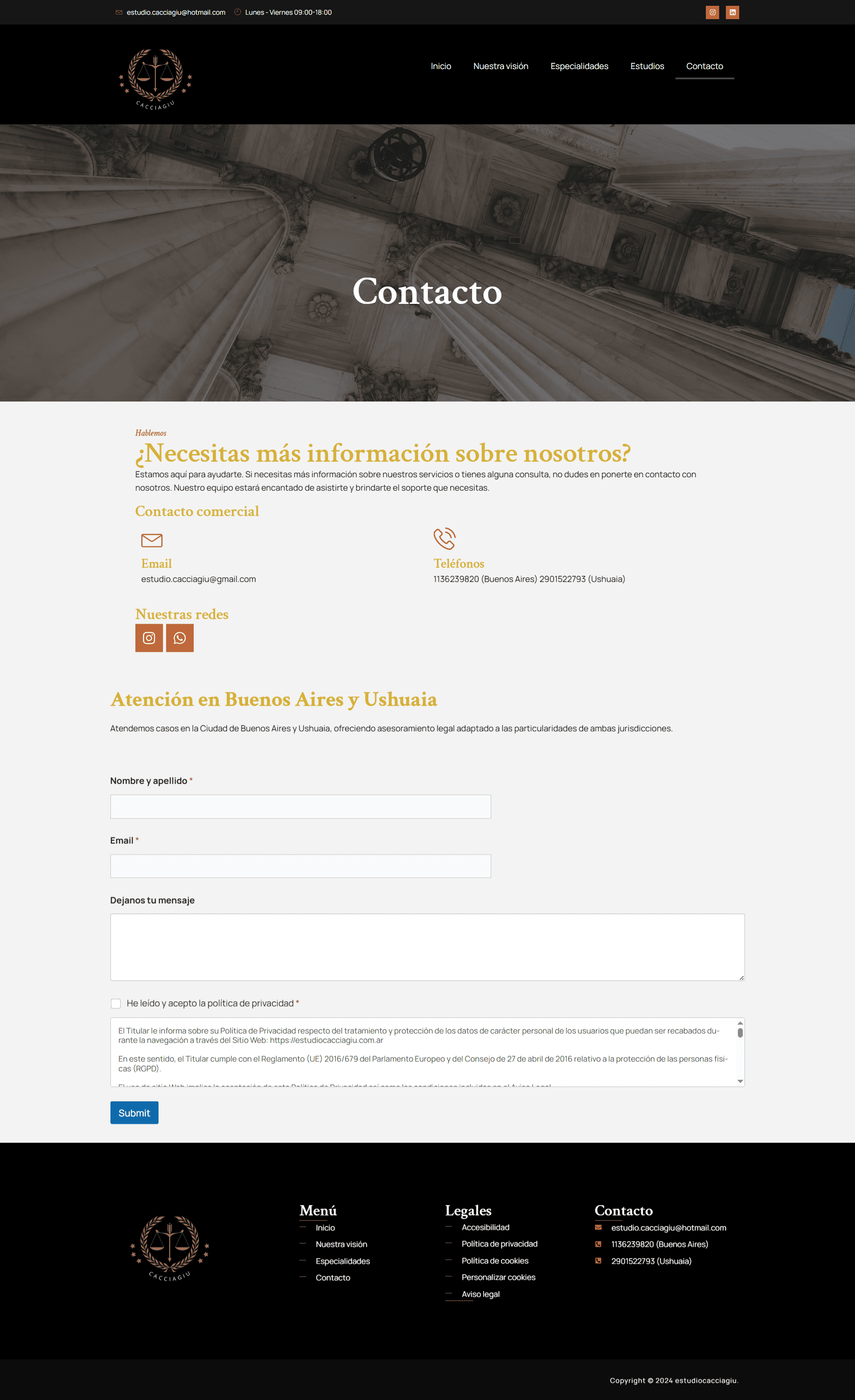 Imagen del proyecto Estudio Cacciagiu